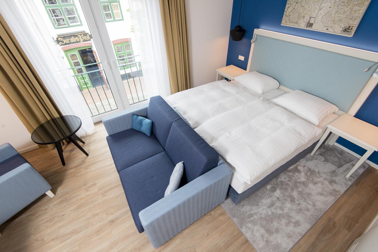 Boutique-Hotel Zur Alten Post Busum Ngoại thất bức ảnh