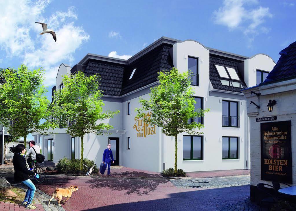 Boutique-Hotel Zur Alten Post Busum Ngoại thất bức ảnh